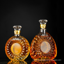 Lead-Free Louis Xiii Wine Glass Bottle, Transparent Wine Glass Bottle